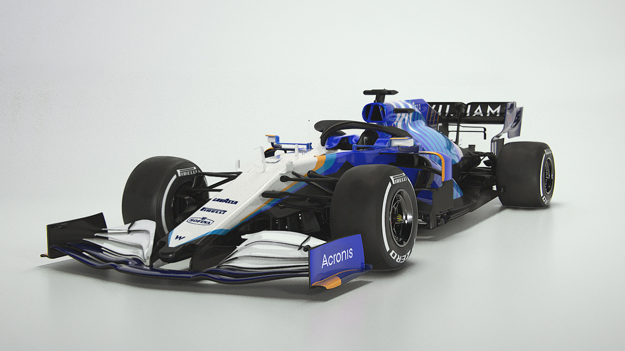 ウィリアムズF1 FW43B 画像(2021年F1マシン)