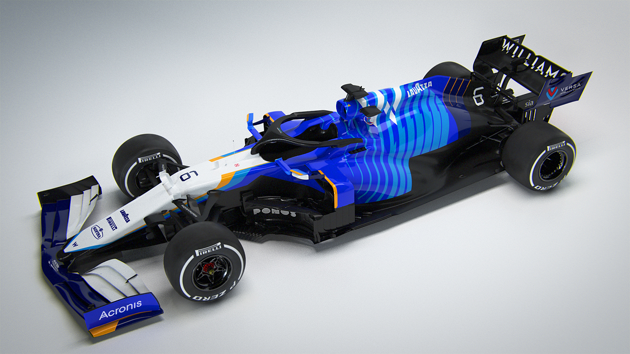 ウィリアムズF1 FW43B 画像(2021年F1マシン)