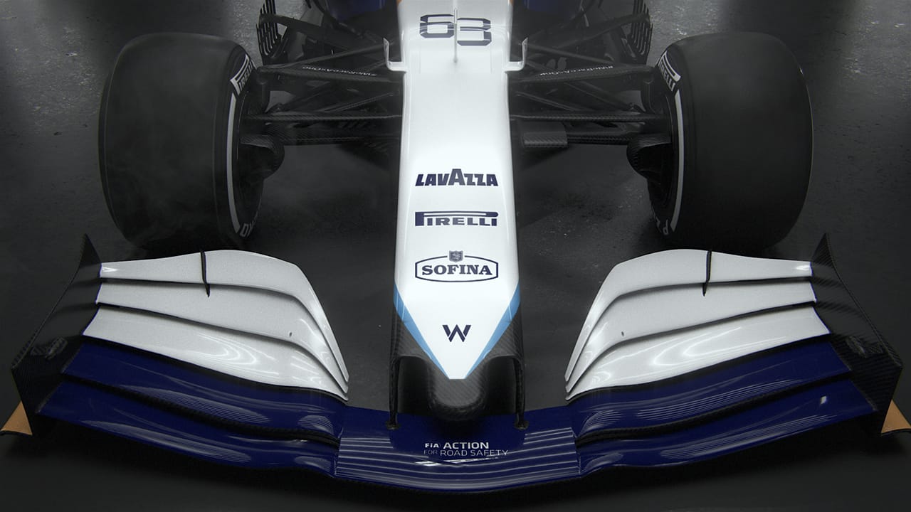ウィリアムズF1 FW43B 画像(2021年F1マシン)