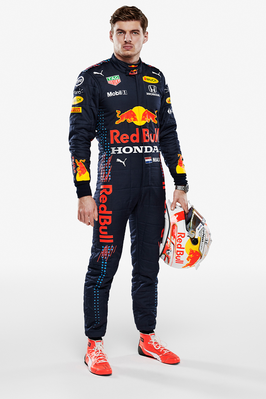 レッドブル・ホンダF1 2021年 レーシングスーツ(マックス・フェルスタッペン)