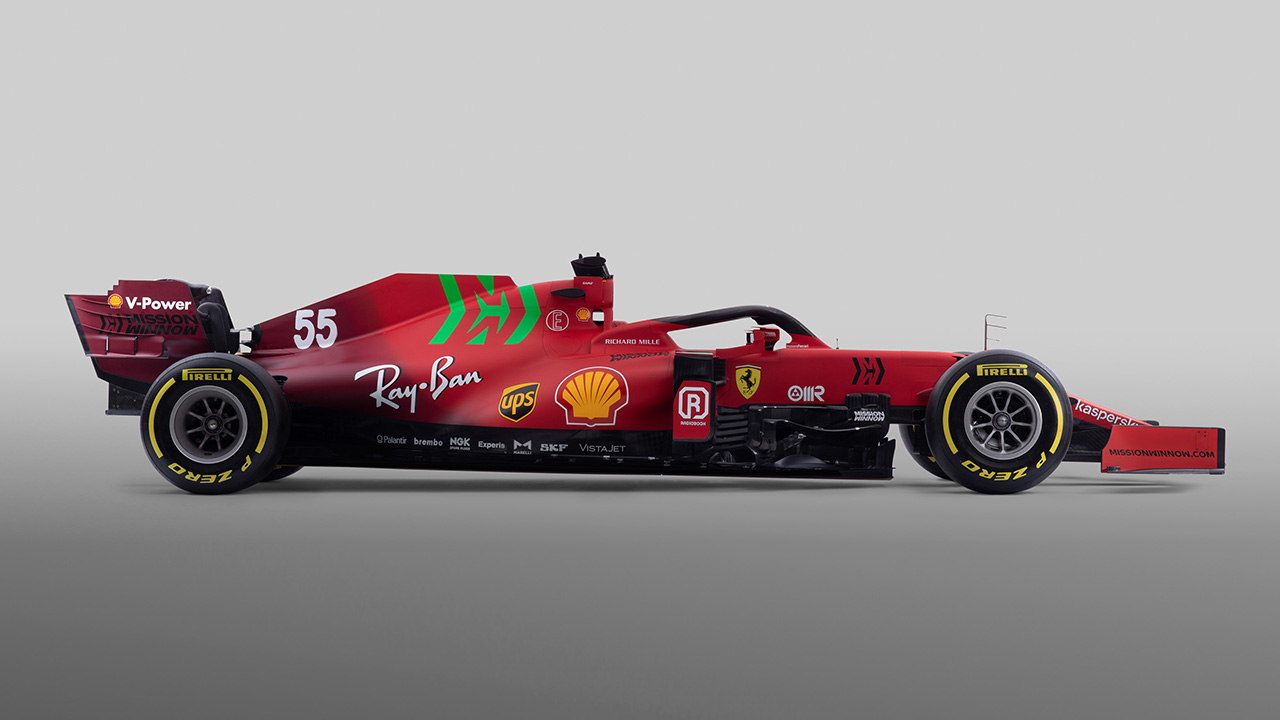 フェラーリF1 SF21 画像