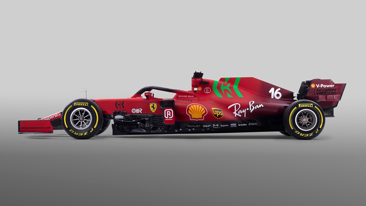 フェラーリF1 SF21 画像