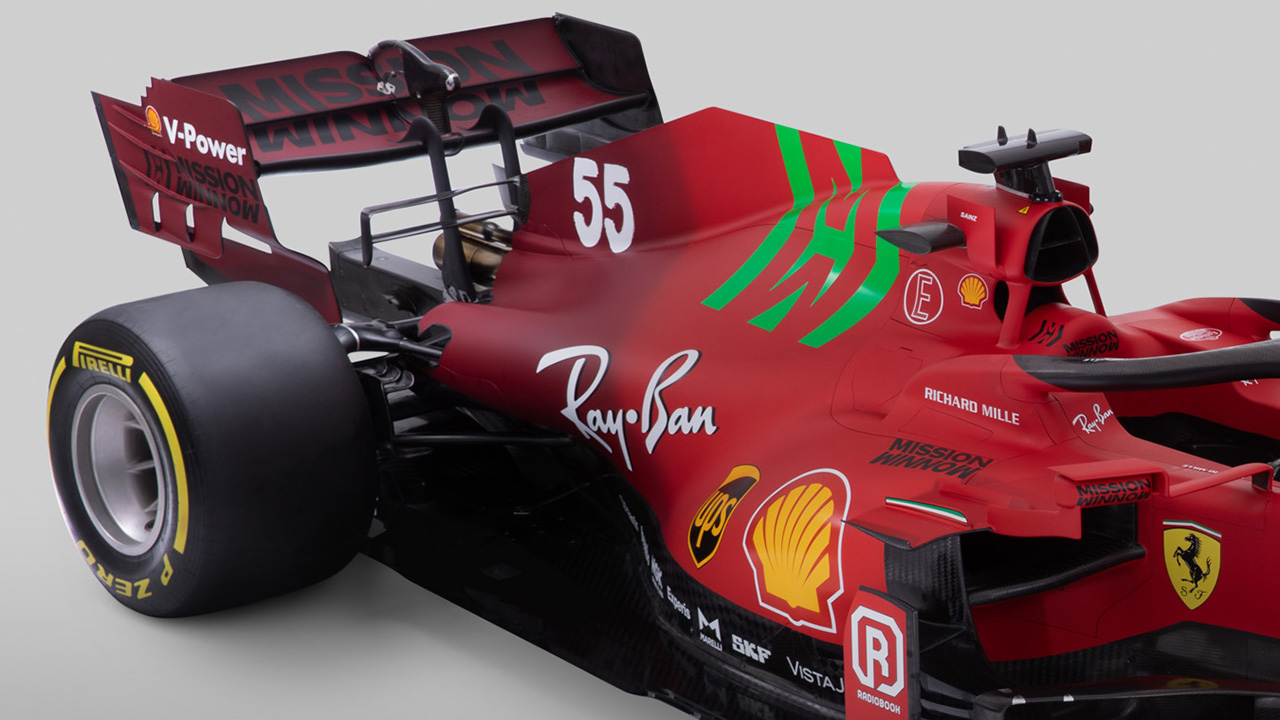 フェラーリF1 SF21 画像