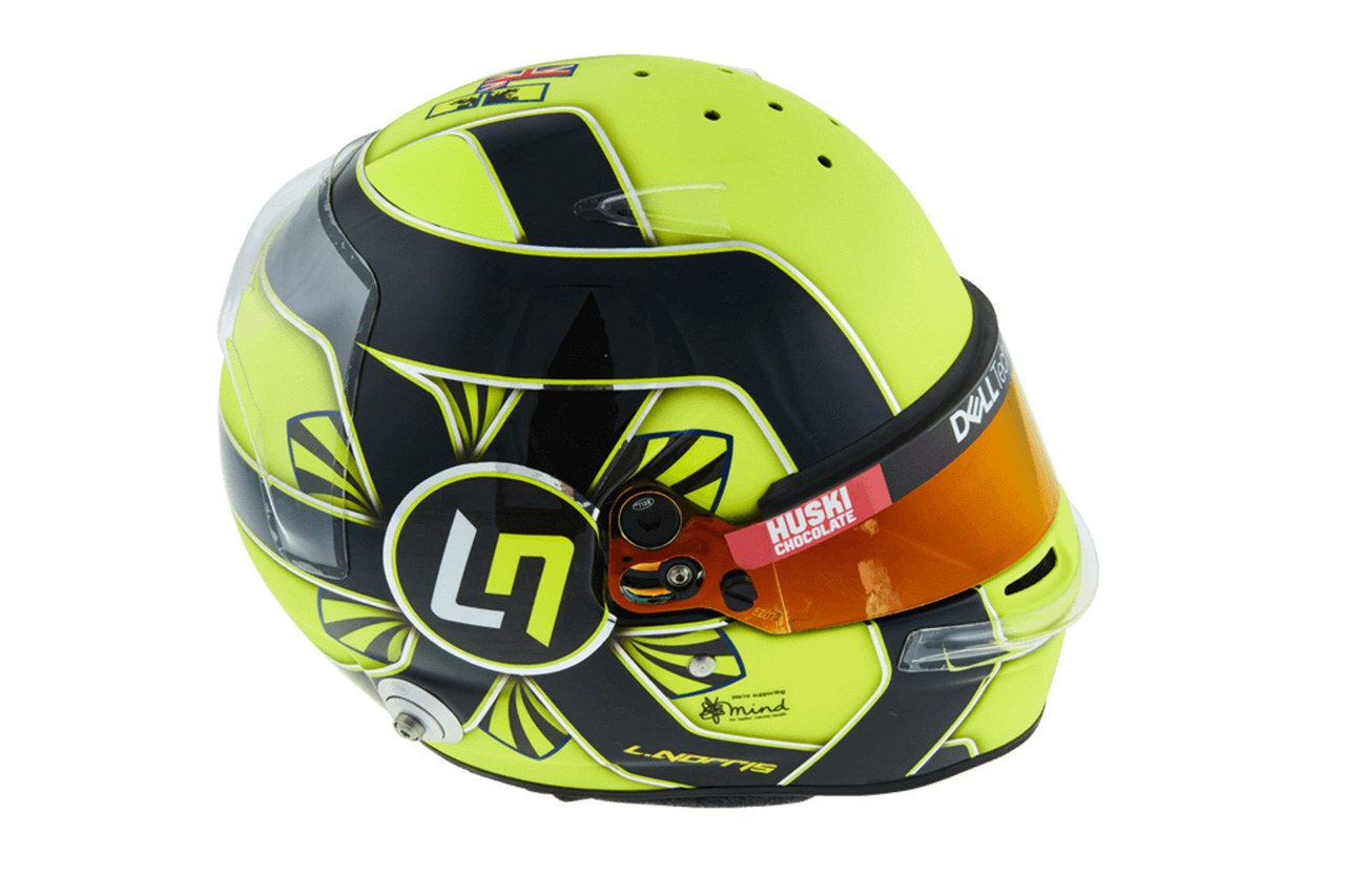 ランド・ノリス:2021年 F1ヘルメット