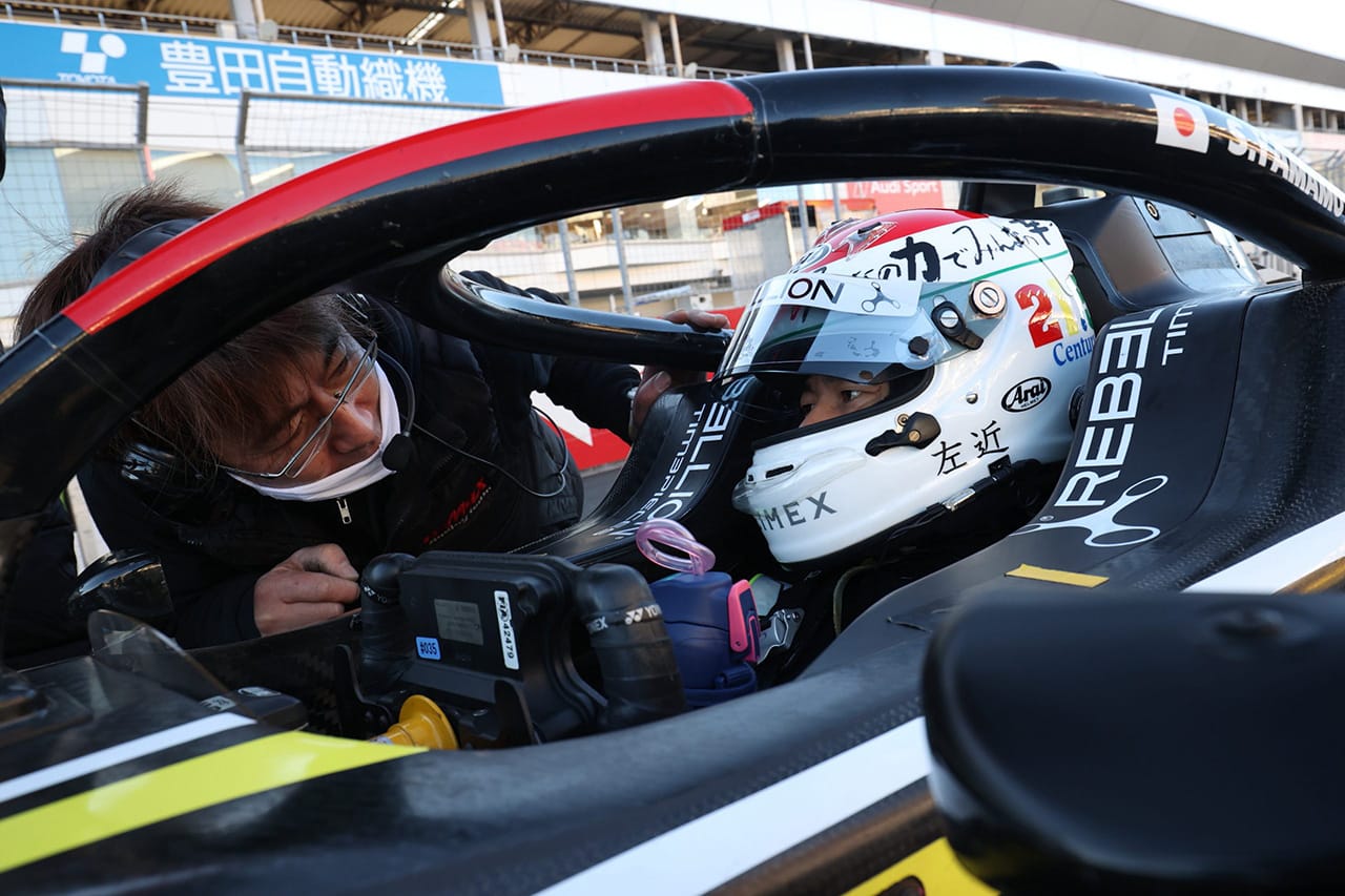 元F1ドライバーの山本左近 / スーパーフォーミュラ・ライツ