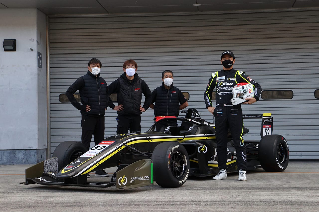 元F1ドライバーの山本左近 / スーパーフォーミュラ・ライツ