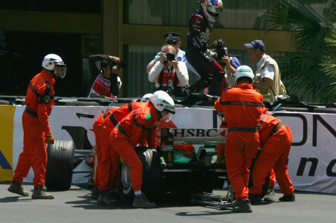 2004年 F1モナコGP クリスチャン・クリエン(ジャガー)