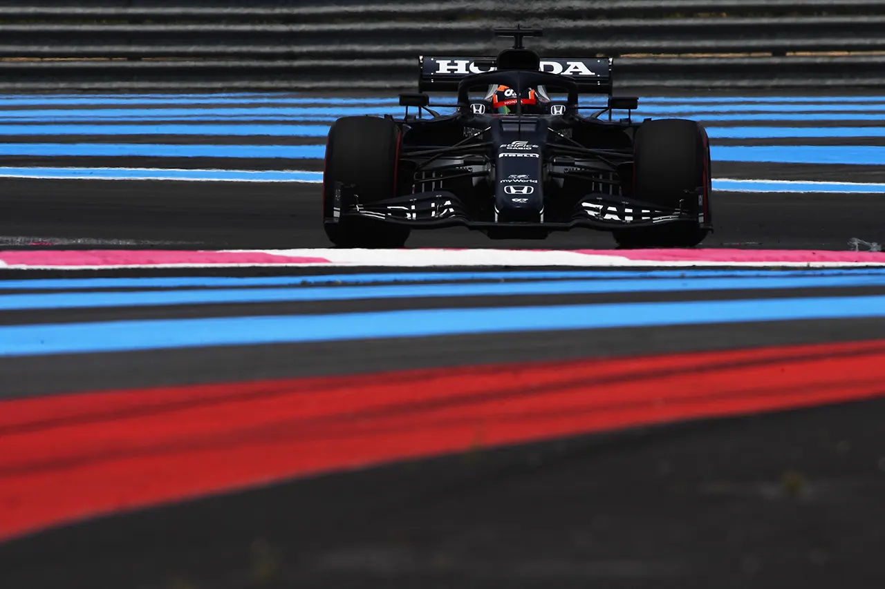 角田裕毅(アルファタウリ・ホンダ) 2021年 F1フランスGP フリー走行