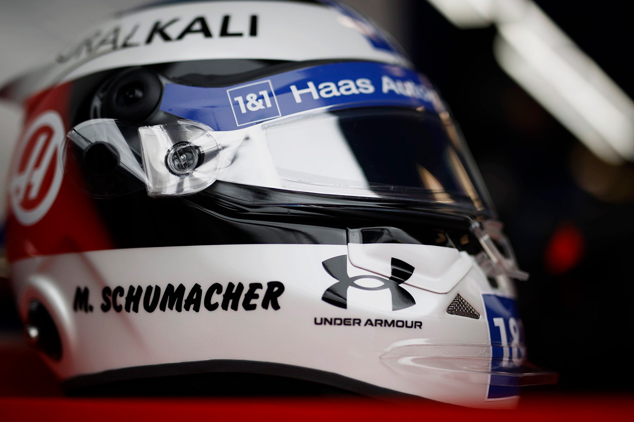 ミック・シューマッハ 2021年 F1ベルギーGP ヘルメット
