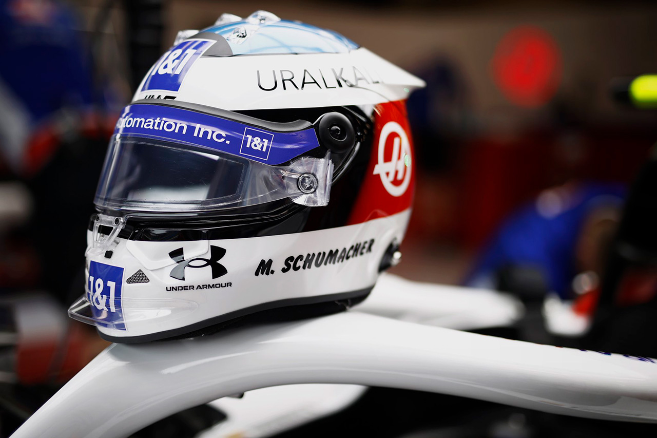 ミック・シューマッハ 2021年 F1ベルギーGP ヘルメット