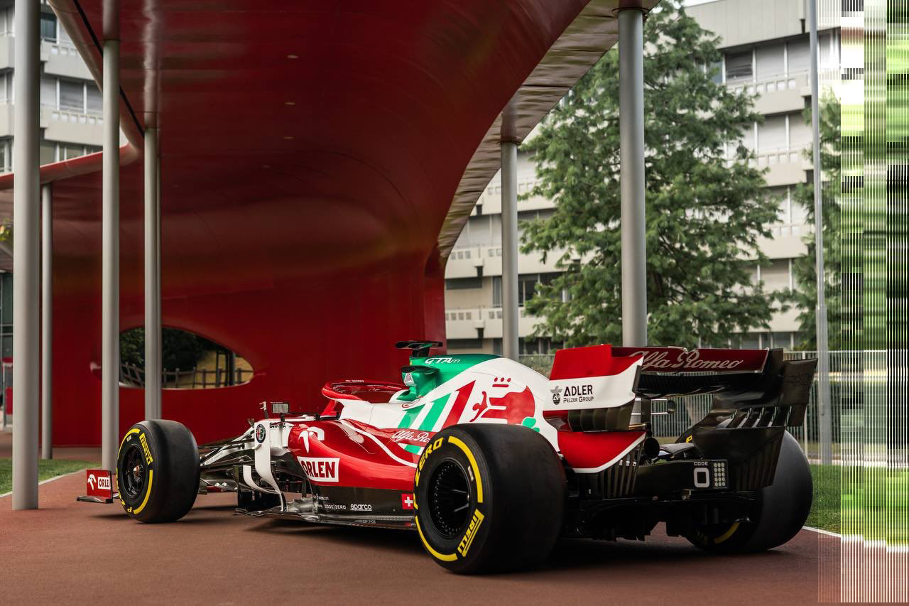 アルファロメオF1 2021年 F1イタリアGP 特別リバリー