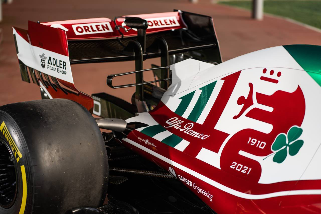 アルファロメオF1 2021年 F1イタリアGP 特別リバリー