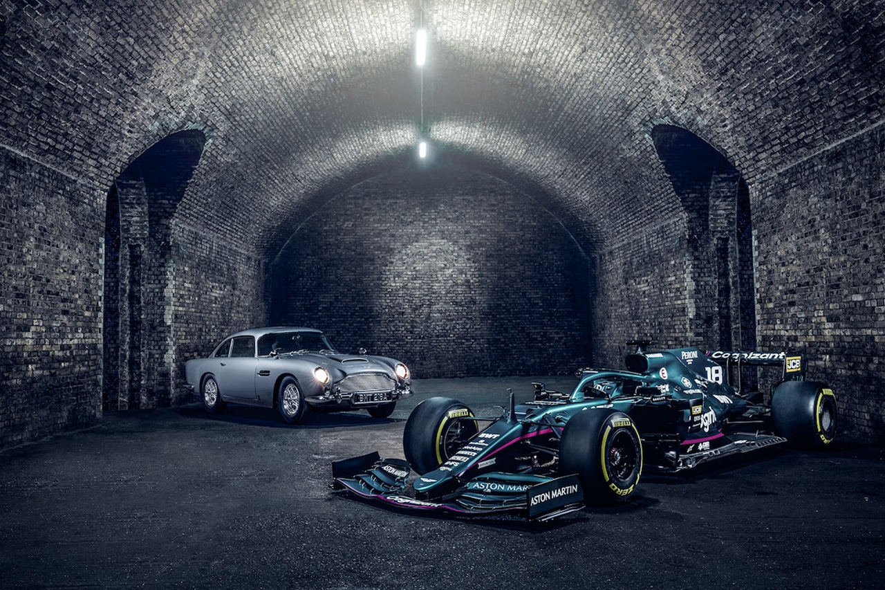 アストンマーティンF1、イタリアGPで『007/No Time To Die』を宣伝