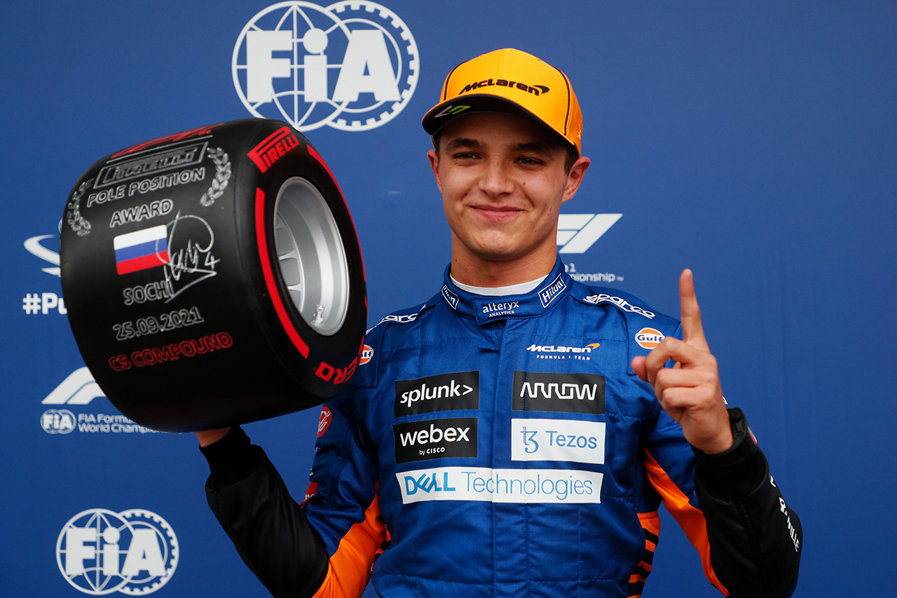 ランド・ノリス(マクラーレン) F1ロシアGP