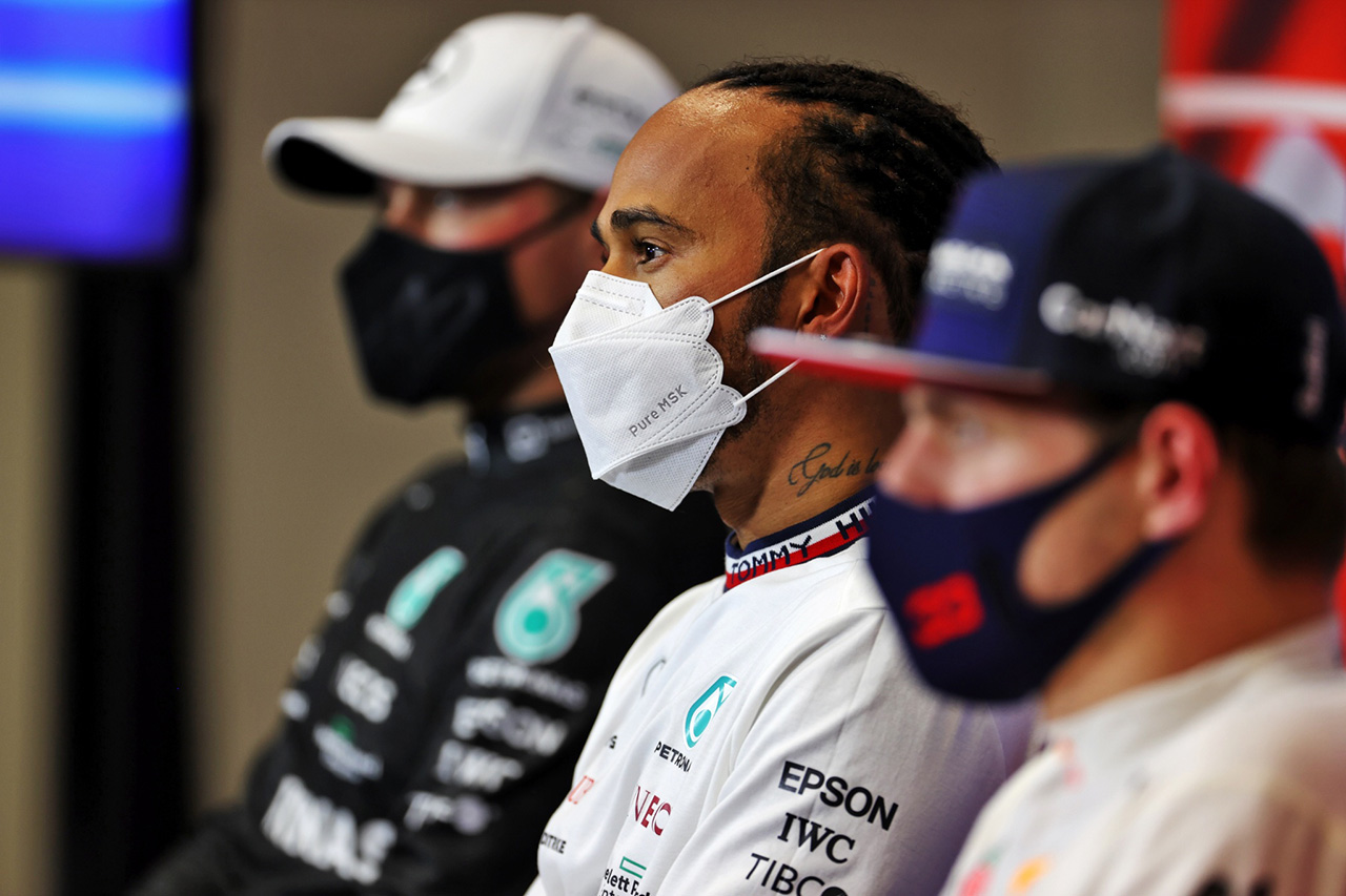 2021年 F1トルコGP 予選 トップ3記者会見