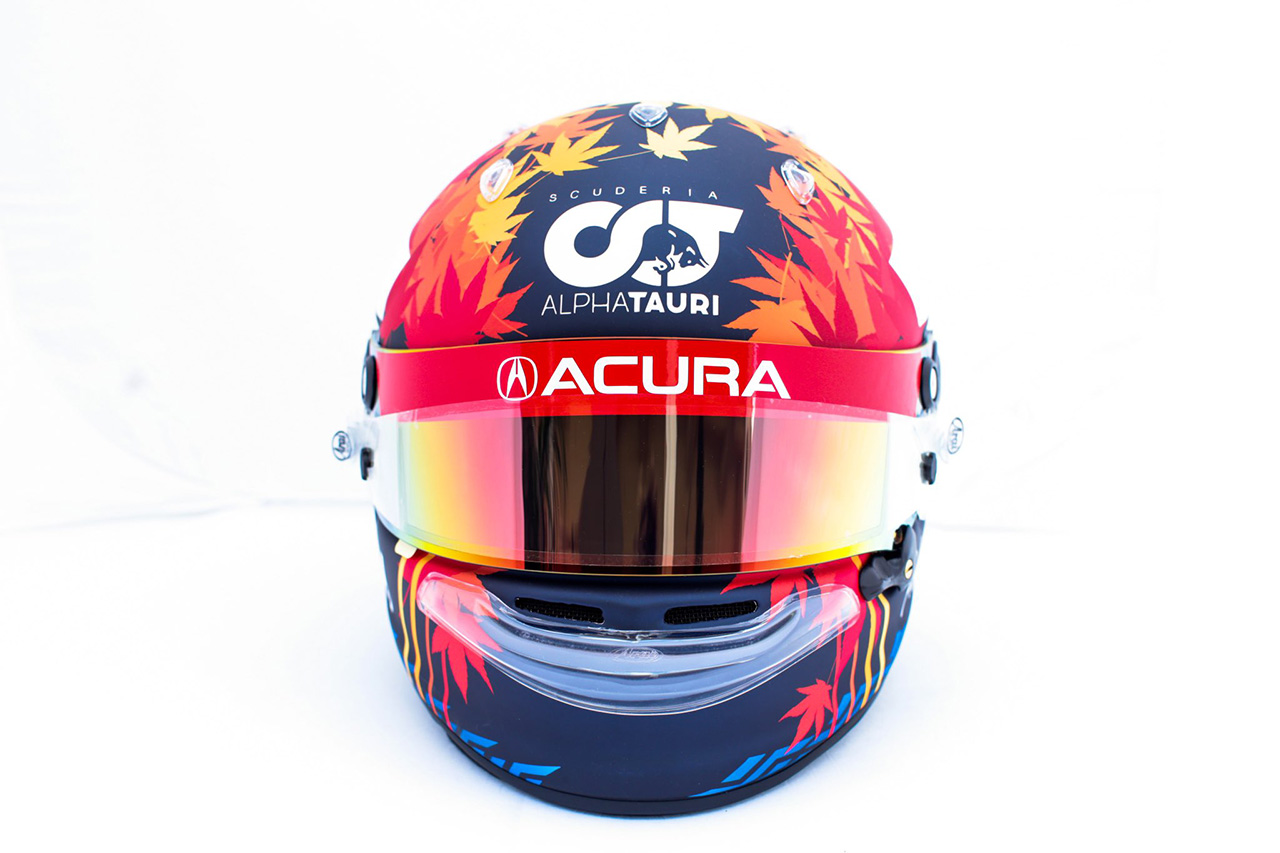 角田裕毅 2021年 F1アメリカGP スペシャルヘルメット / アルファタウリ・ホンダ
