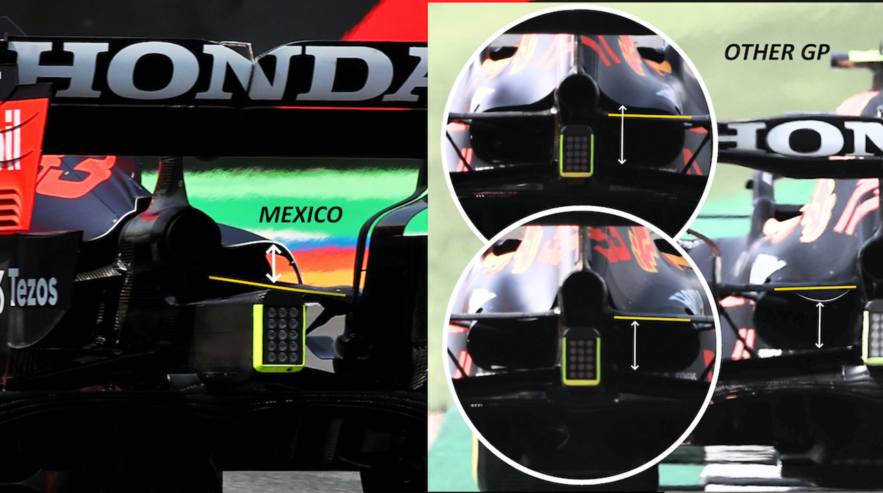 レッドブル・ホンダ F1メキシコGP エンジンカバー