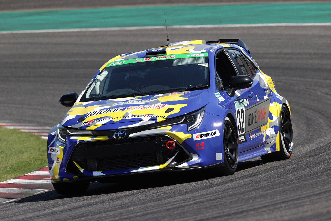 水素エンジン車両「SUZUKA S耐」での様子