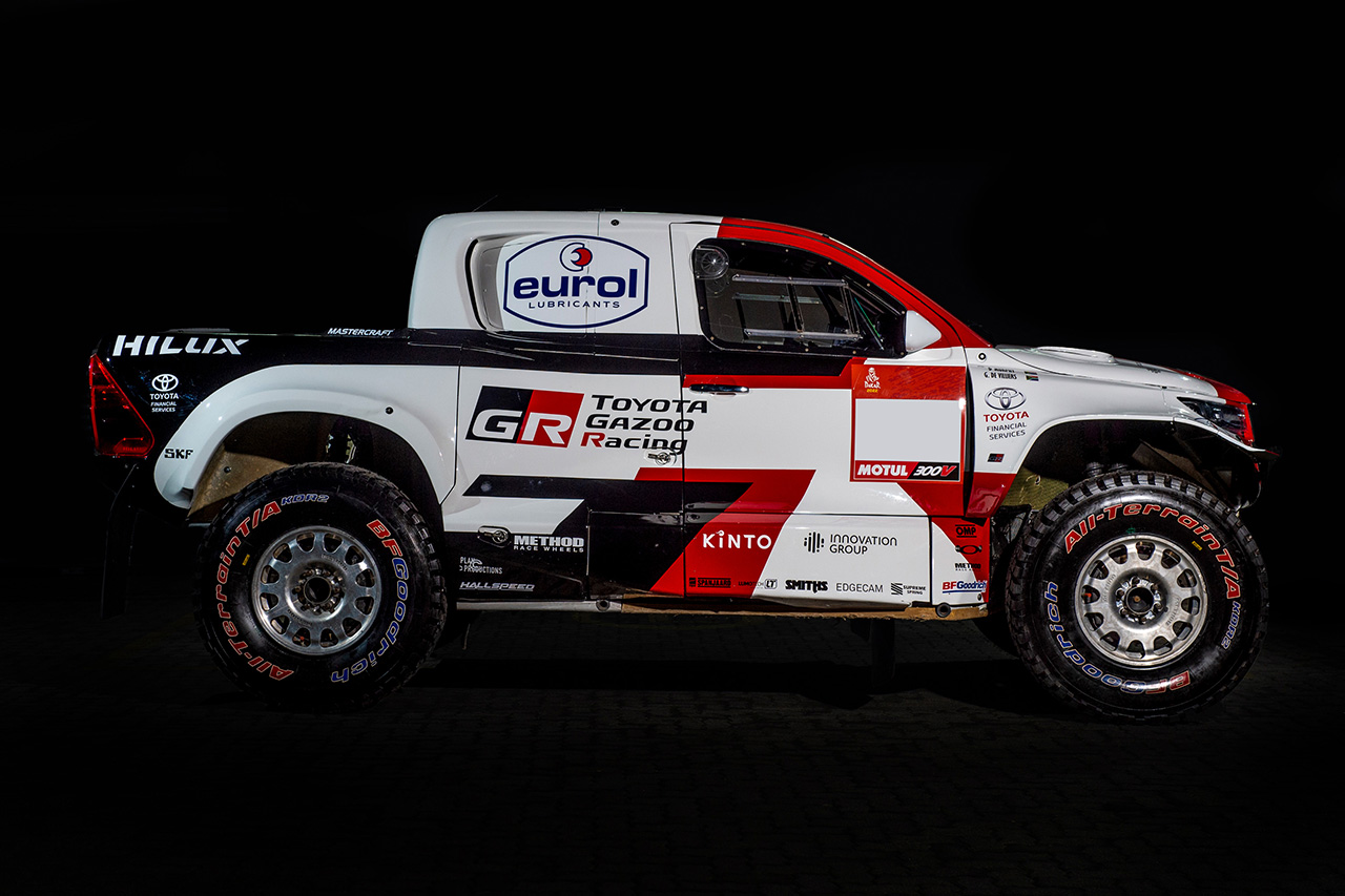 トヨタ ダカール2022参戦の新型GRダカールハイラックスT1+