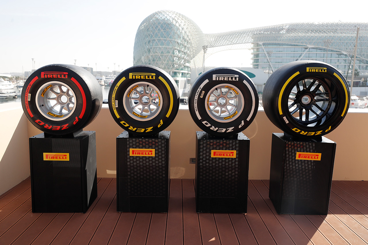 ピレリ、最後のレースとなる13インチのF1タイヤに特別なロゴ