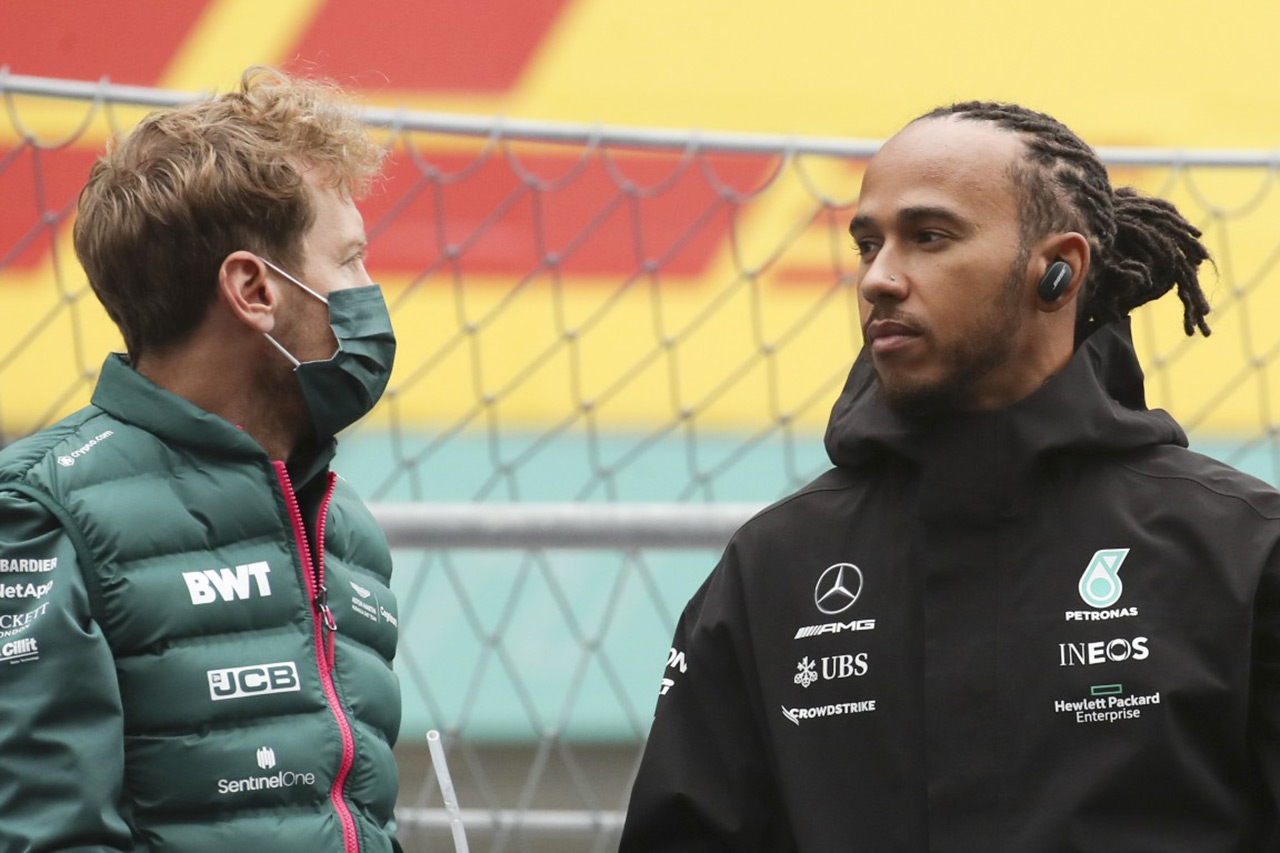 セバスチャン・ベッテルとルイス・ハミルトン