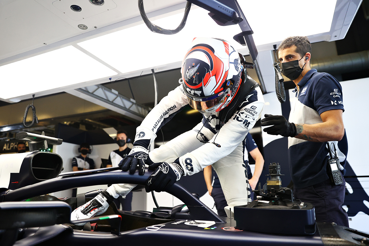 リアム・ローソン F1アブダビテスト アルファタウリ・ホンダ