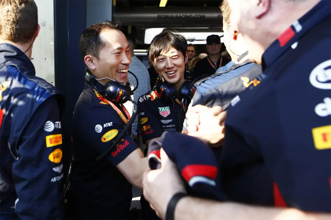 レッドブル・ホンダ 初表彰台