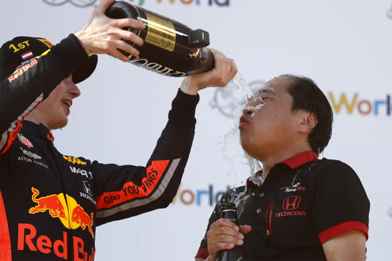 レッドブル・ホンダ 初優勝