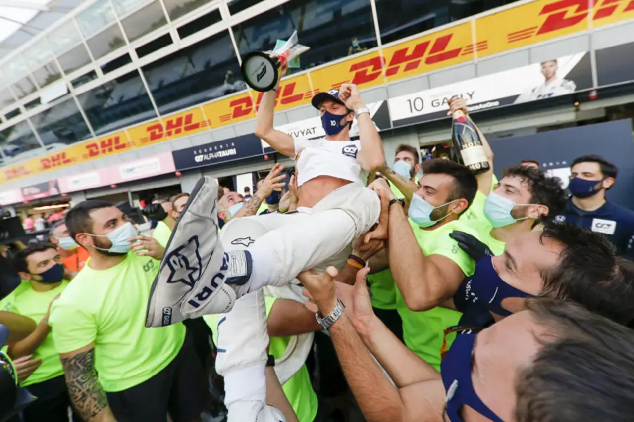 ピエール・ガスリー(アルファタウリ・ホンダ) 初優勝