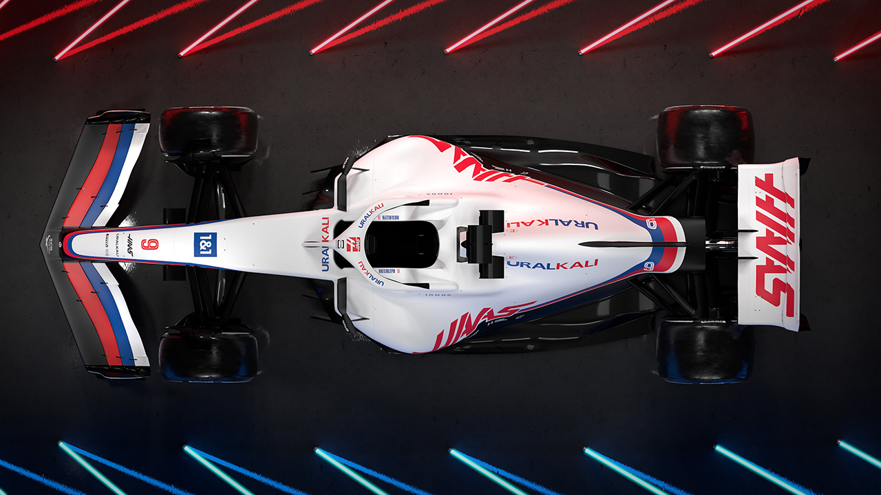 ハースF1 2022年F1マシン VF-22