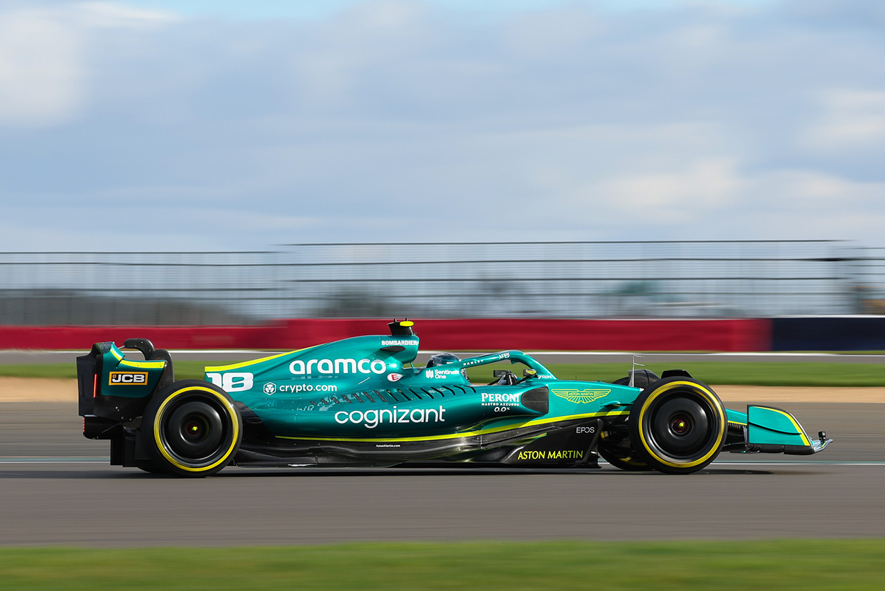 アストンマーティンF1 AMR22 シェイクダウン ⑥