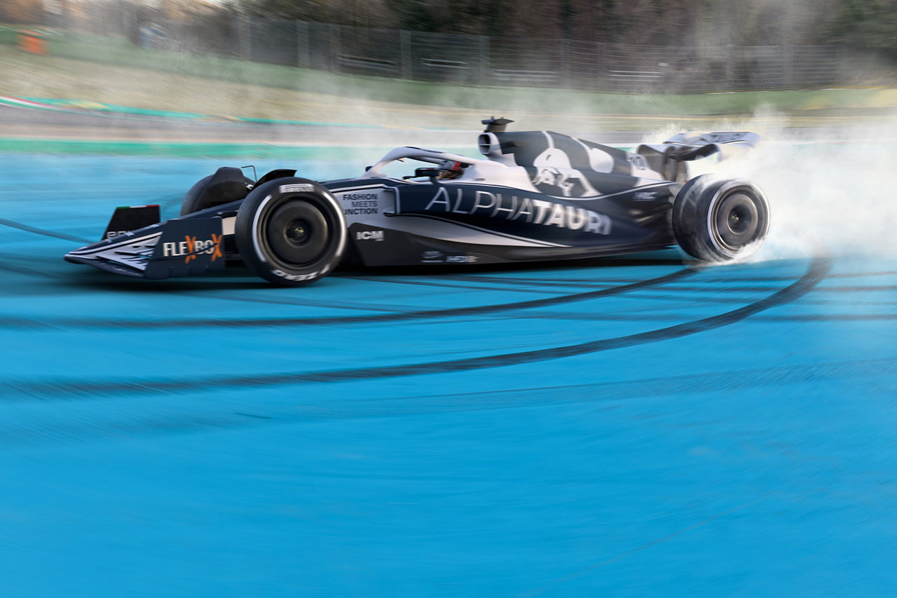 アルファタウリF1 AT03 シェイクダウン