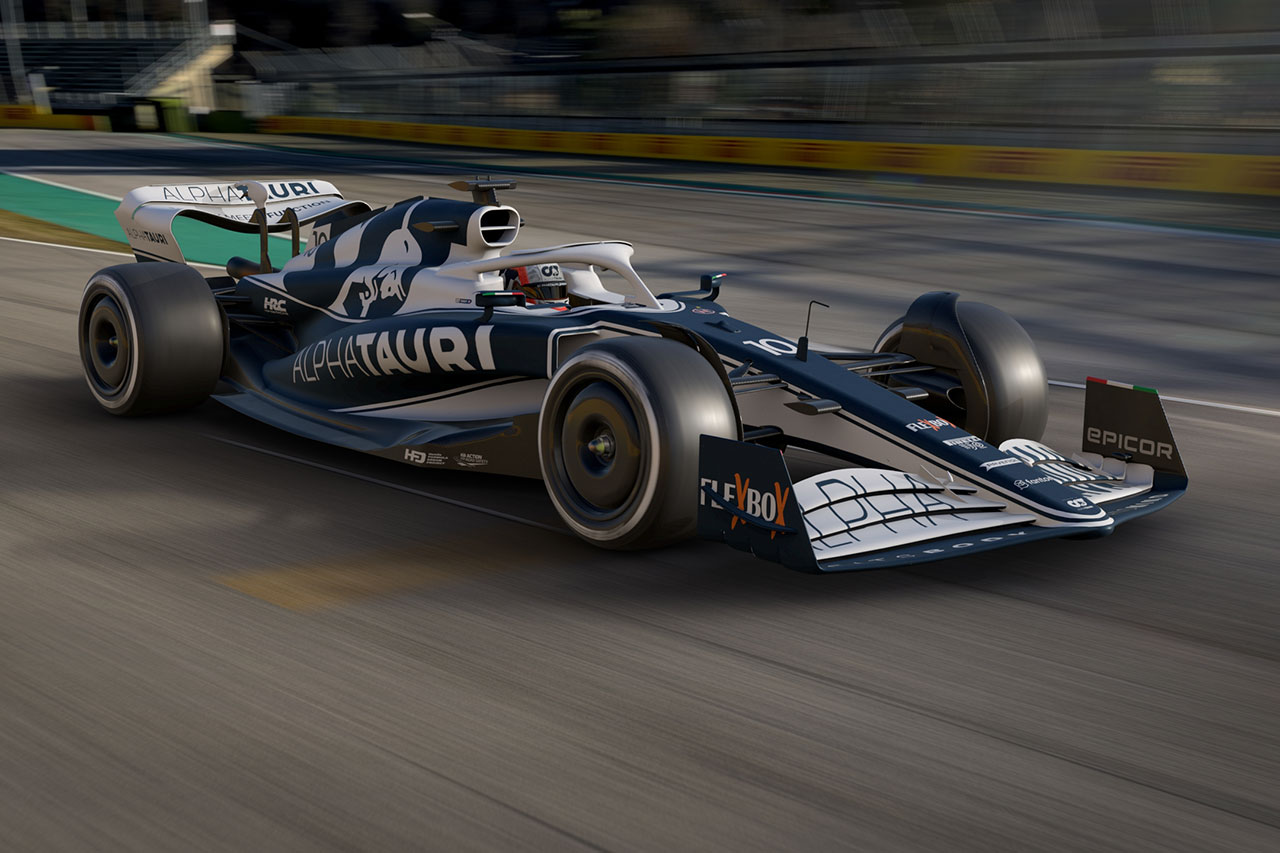 アルファタウリF1 AT03 シェイクダウン