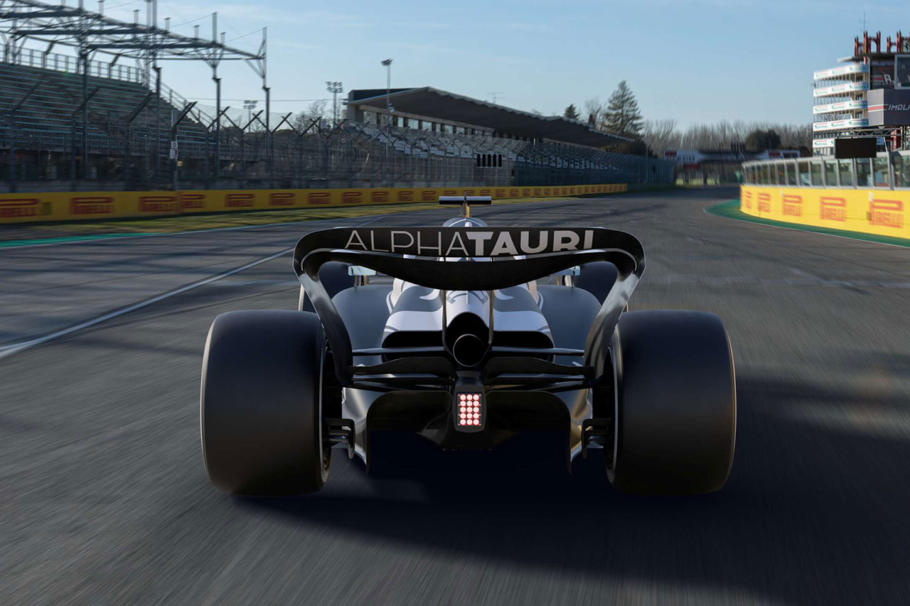 アルファタウリF1 AT03 シェイクダウン
