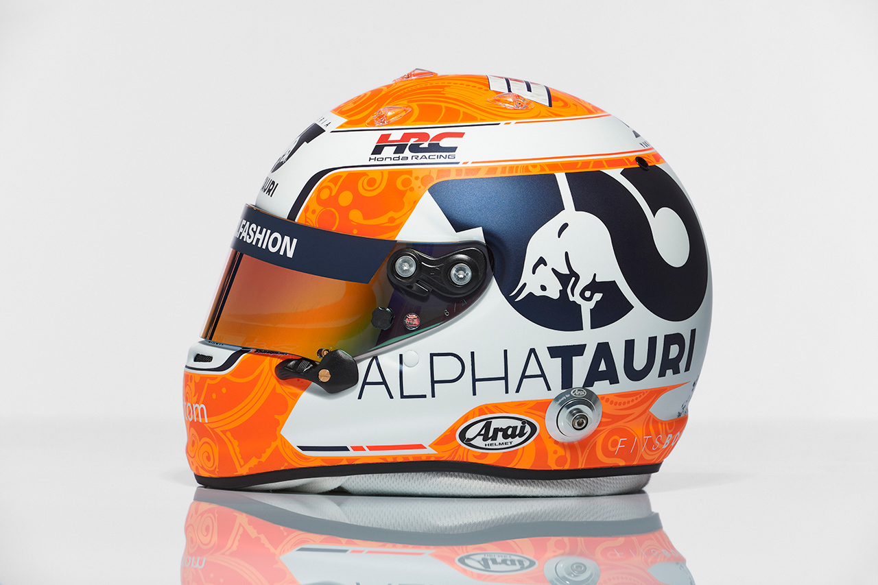 角田裕毅 2022年 F1ヘルメット(スクーデリア・アルファタウリ)