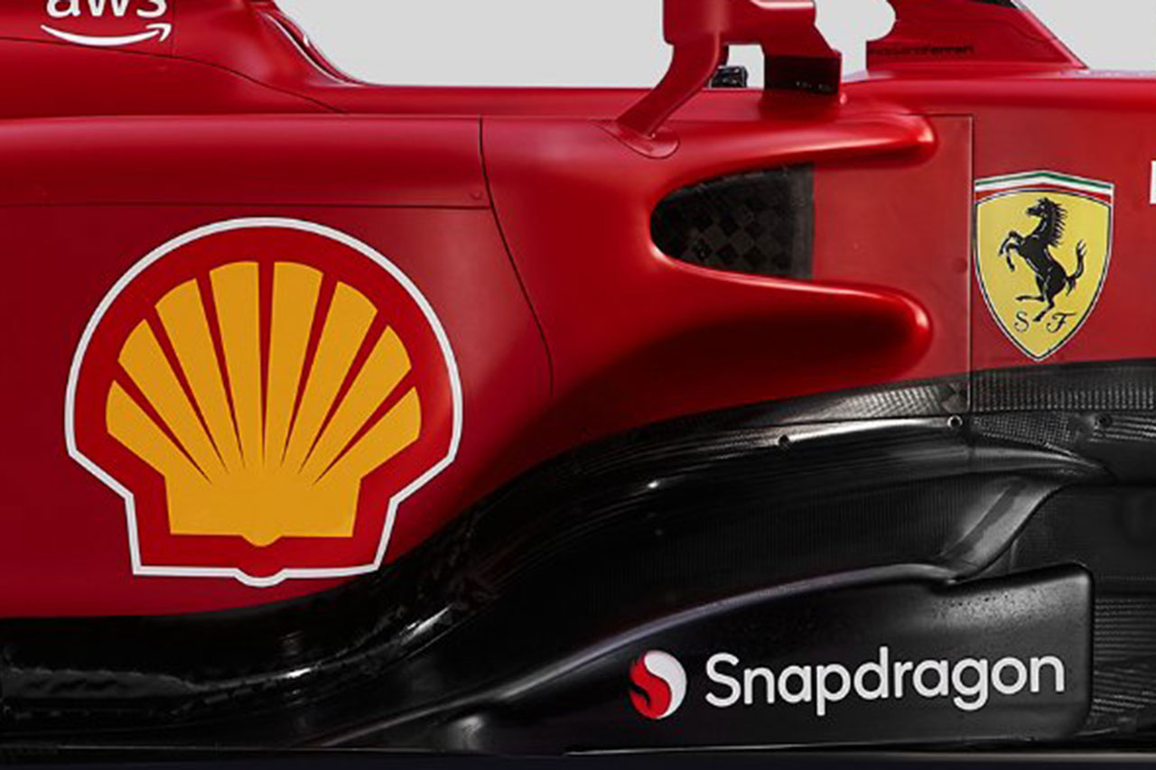 フェラーリ F1-75 側面衝撃構造