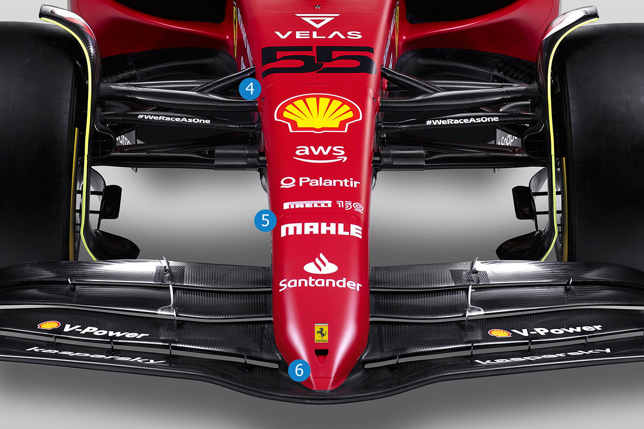 フェラーリ F1-75 詳細解析③