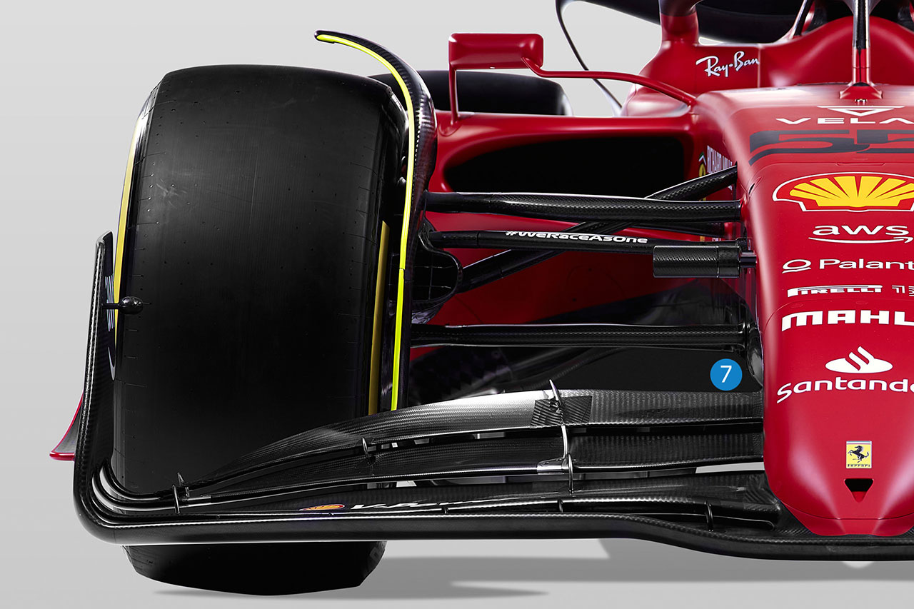 フェラーリ F1-75 詳細解析④
