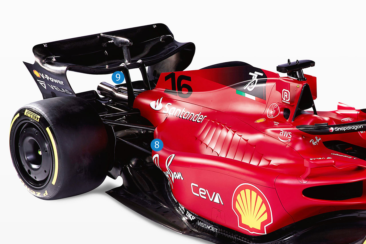 フェラーリ F1-75 詳細解析⑤