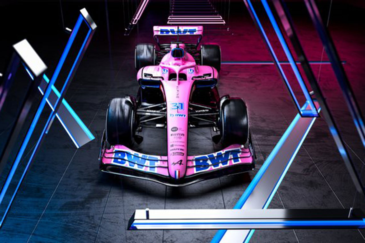アルピーヌF1 A522(2022年 F1世界選手権 開幕2戦 特別カラーリング)