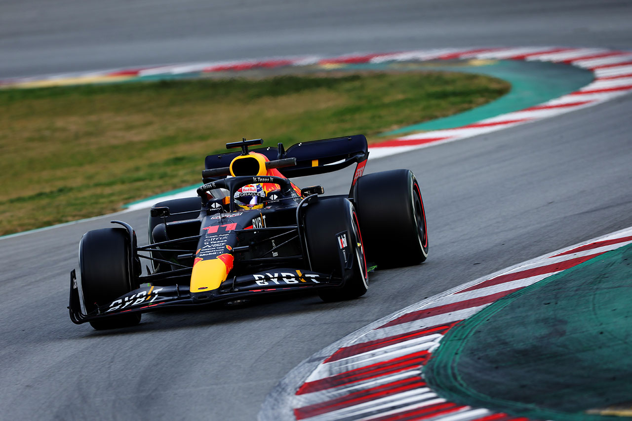 セルジオ・ペレス レッドブル RB18 / 2022年 F1バルセロナテスト 2日目