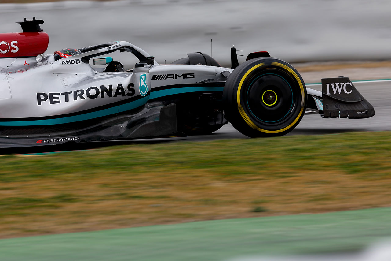 メルセデスAMG・ペトロナス・モータースポーツ / 2022年 F1バルセロナテスト 最終日