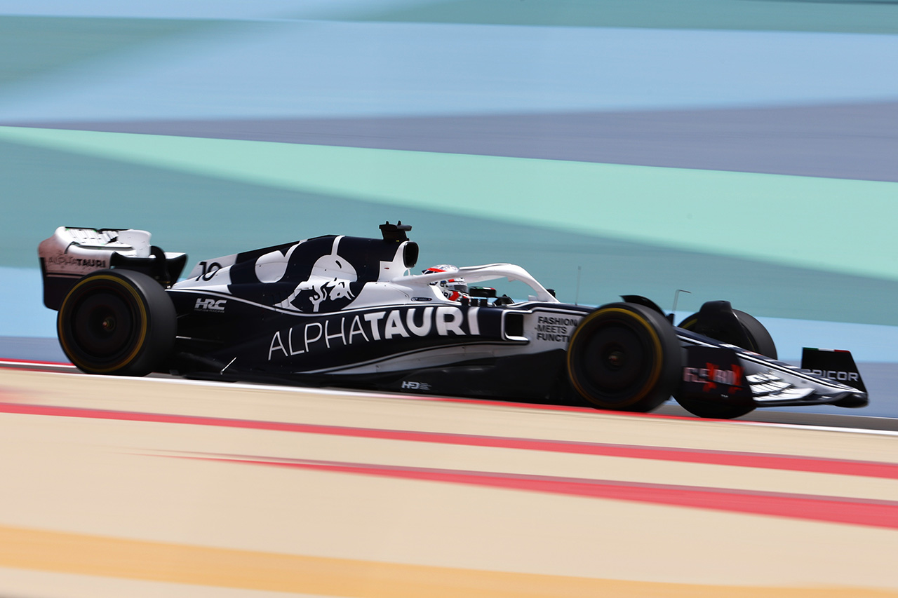 ピエール・ガスリー スクーデリア・アルファタウリ F1バーレーンテスト3日目(最終日)