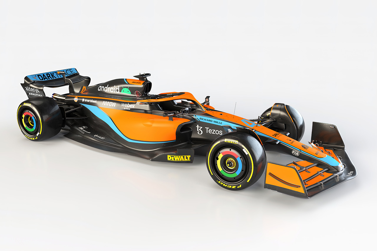 マクラーレンF1、Googleとの複数年のパートナー契約を発表…ホイールカバーがGoogle Chromeカラー