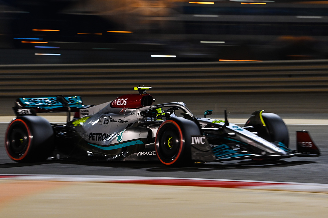 ルイス・ハミルトン(メルセデスAMG・ペトロナス・モータースポーツ) 2022年バーレーングランプリ