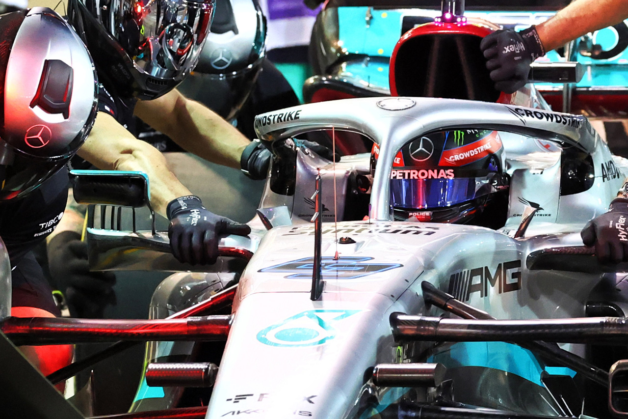 ジョージ・ラッセル(メルセデスAMG・ペトロナス・モータースポーツ) 2022年バーレーングランプリ