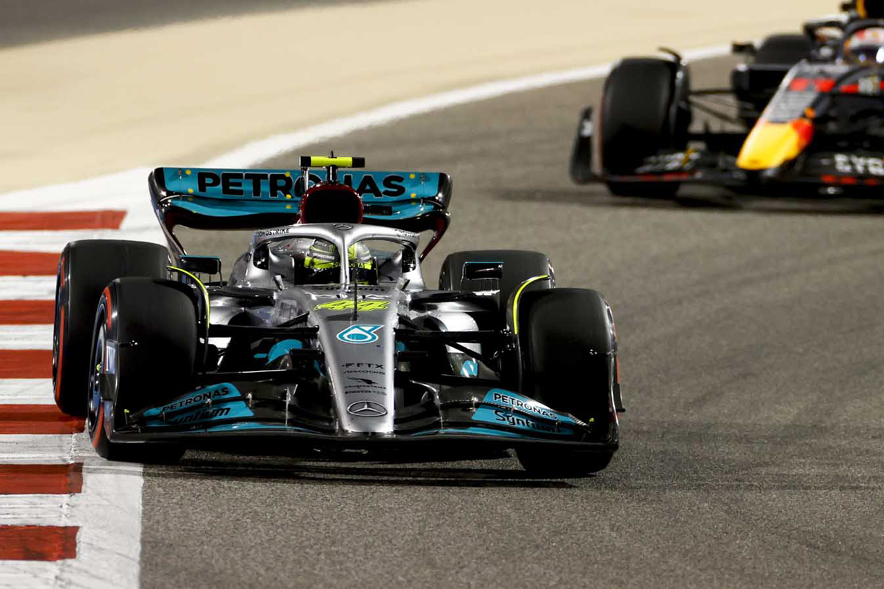 ルイス・ハミルトン(メルセデスAMG・ペトロナス・モータースポーツ) 2022年バーレーングランプリ