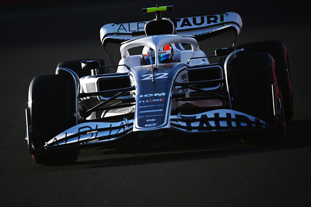 角田裕毅（スクーデリア・アルファタウリ） F1 2022年 サウジアラビアグランプリ