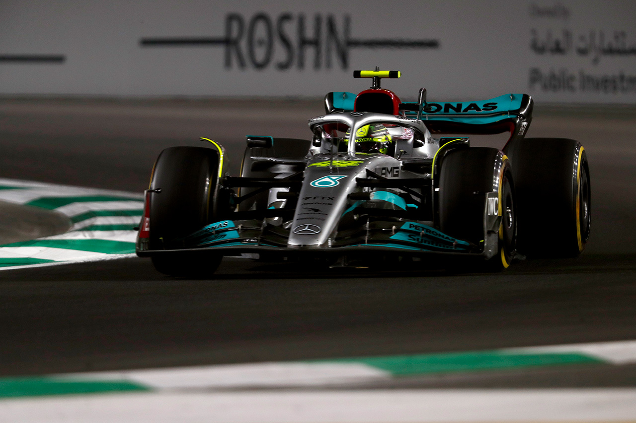 ルイス・ハミルトン(メルセデスAMG・ペトロナス・モータースポーツ) F1 サウジアラビアグランプリ