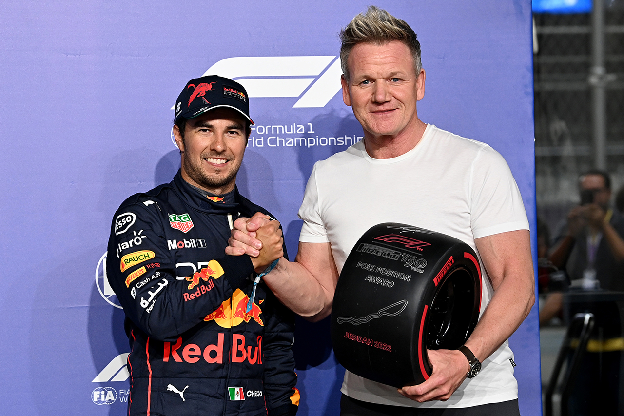 2022年サウジラビアグランプリ ポールポジション:セルジオ・ペレス(レッドブル・レーシング)l